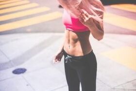 Latihan untuk penurunan berat badan perut dan sisi
